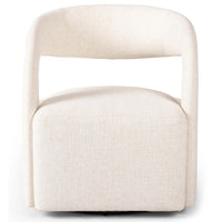 Hawkins Swivel Chair, Omari Natural-Furniture - Chairs-High Fashion Home
