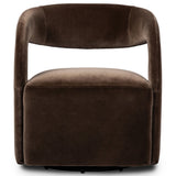 Hawkins Swivel Chair, Surrey Mink by Four Hands-Furniture - Chairs-High Fashion Home