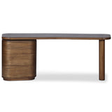 Hawthorne Desk, Amber by Four Hands-Furniture - Office-High Fashion Home