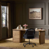 Hawthorne Desk, Amber by Four Hands-Furniture - Office-High Fashion Home