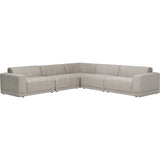 Hayden 5 Piece Sectional, Lila Birch