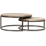 Hayword Nesting Coffee Tables, Canyon Sand-Furniture - Accent Tables-High Fashion Home