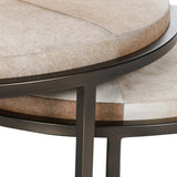 Hayword Nesting Coffee Tables, Canyon Sand-Furniture - Accent Tables-High Fashion Home