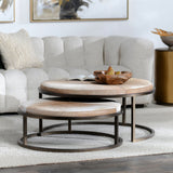 Hayword Nesting Coffee Tables, Canyon Sand-Furniture - Accent Tables-High Fashion Home