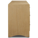 Hazel 6 Drawer Dresser, Light Wash by Four Hands-Furniture - Bedroom-High Fashion Home