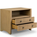 Hazel Nightstand, Light Wash by Four Hands-Furniture - Bedroom-High Fashion Home
