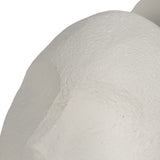 Heads Up Bookends, Textured White-Accessories-High Fashion Home