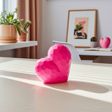 Heart Decor, Pink-Accessories-High Fashion Home