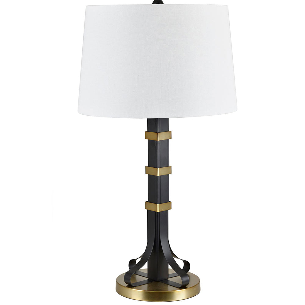 Heartside Table Lamp, Black-Lighting-High Fashion Home