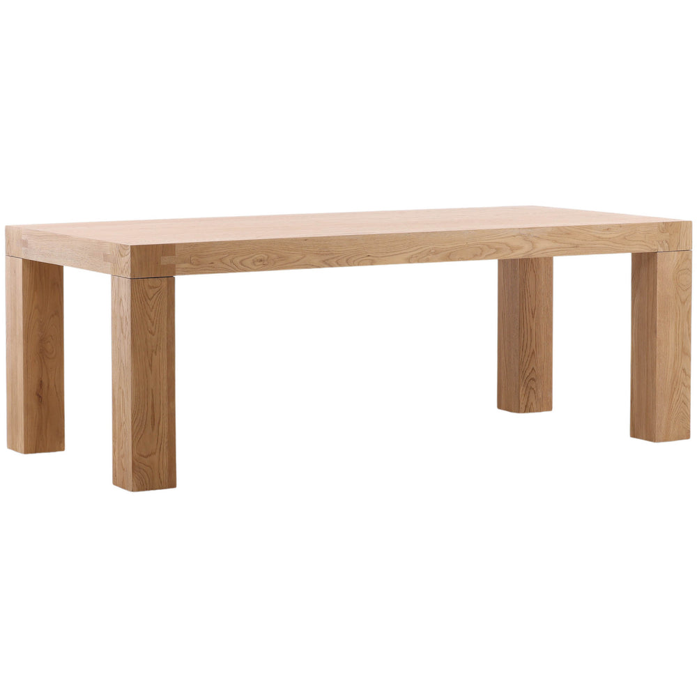 Heather Rectangular Dining Table, Light Natural