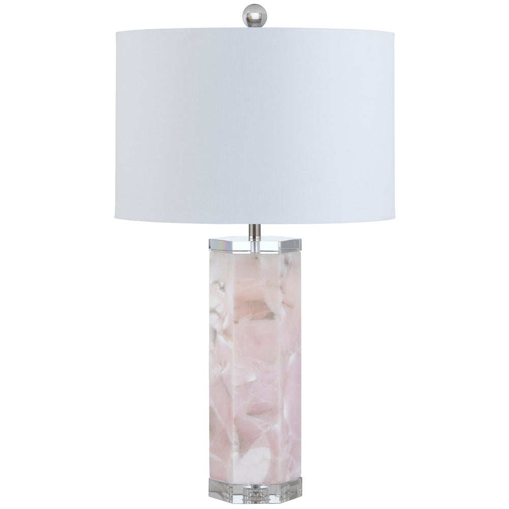 Heidi Table Lamp, Pink-Lighting-High Fashion Home