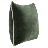 Heirloom Velvet Lumbar Pillow, Forrest Green-Accessories-High Fashion Home