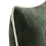 Heirloom Velvet Lumbar Pillow, Forrest Green-Accessories-High Fashion Home