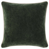Heirloom Velvet Pillow, Forrest Green-Accessories-High Fashion Home