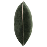 Heirloom Velvet Pillow, Forrest Green-Accessories-High Fashion Home