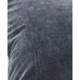 Heirloom Velvet Pillow, Stone Gray-Accessories-High Fashion Home