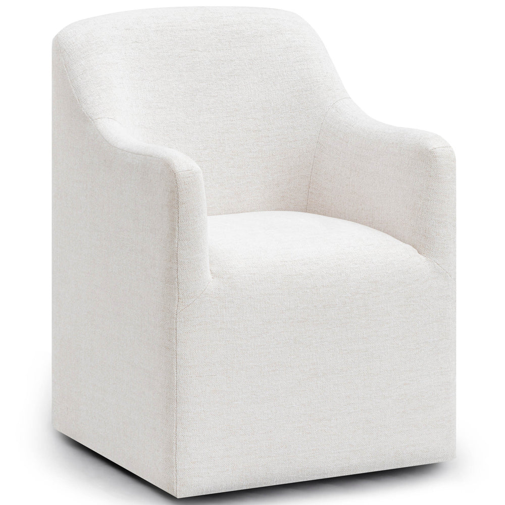Helena Tall Dining Chair, Off-White-Furniture - Dining-High Fashion Home