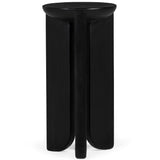 Hemi Tall Side Table, Charcoal