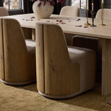 Hemphill Dining Chair, Laughlin Natural, Set of 2 by Four Hands-Furniture - Dining-High Fashion Home