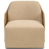 Hemphill Swivel Chair, Laughlin Natural-Furniture - Chairs-High Fashion Home