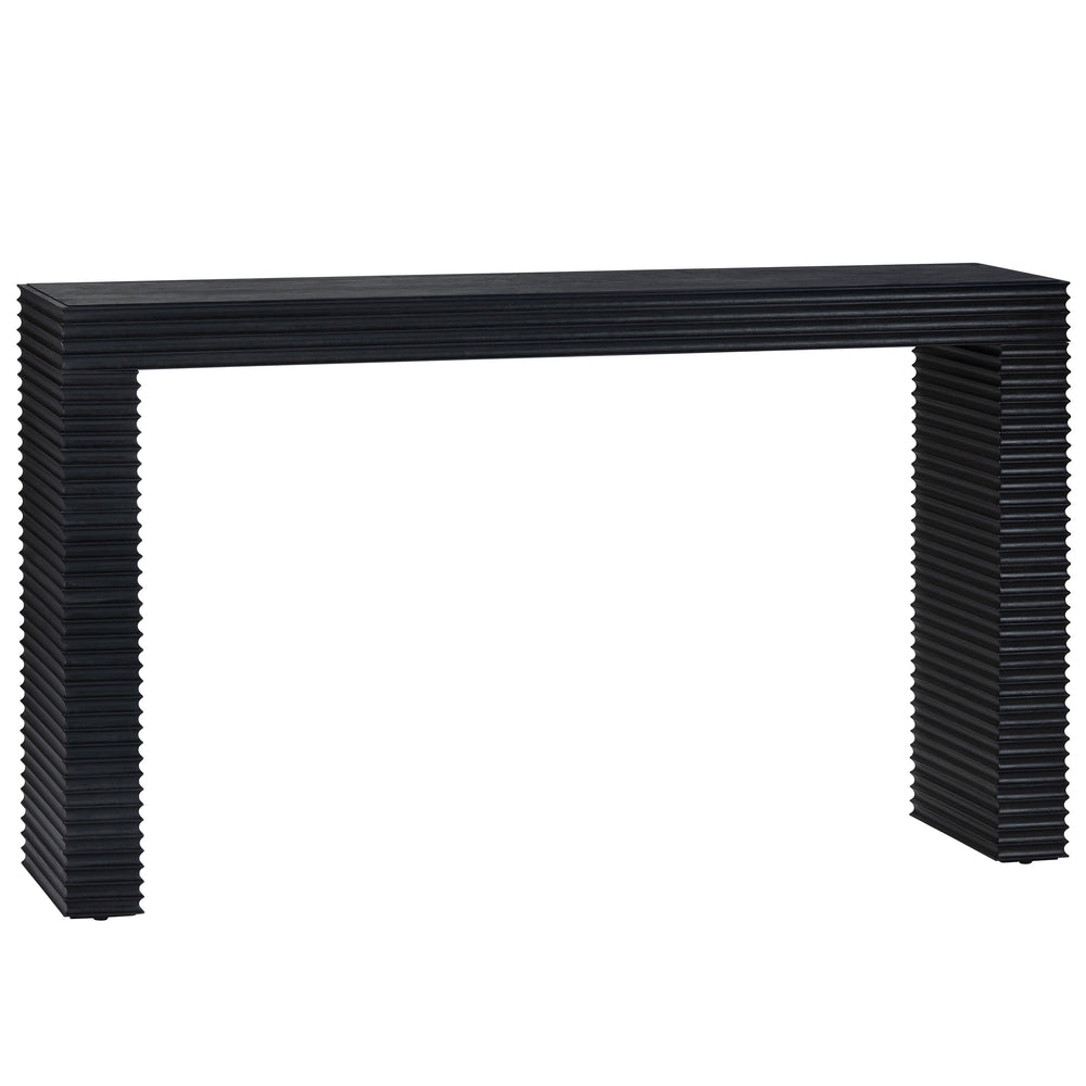 Hendrix Console Table, Black-Furniture - Accent Tables-High Fashion Home