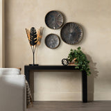 Hendrix Console Table, Black-Furniture - Accent Tables-High Fashion Home