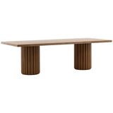 Henley Dining Table, Dark Brown-Furniture - Dining-High Fashion Home