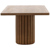 Henley Dining Table, Dark Brown-Furniture - Dining-High Fashion Home