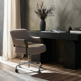 Henrik Desk Chair, Alcala Fawn-High Fashion Home