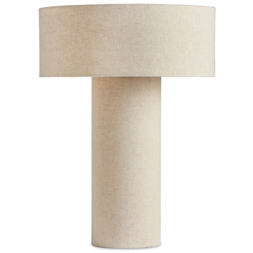 Hensley Table Lamp, Flax Linen-High Fashion Home