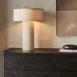 Hensley Table Lamp, Flax Linen-High Fashion Home