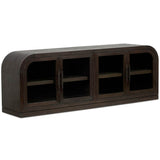 Hepburn Media Console, Dark Anthracite by Four Hands