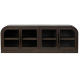 Hepburn Media Console, Dark Anthracite by Four Hands