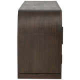 Hepburn Media Console, Dark Anthracite by Four Hands