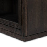 Hepburn Wide Cabinet, Dark Anthracite by Four Hands-Furniture - Storage-High Fashion Home