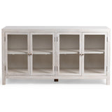 Hera 4 Door Buffet, Creamwood-Furniture - Storage-High Fashion Home