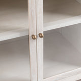 Hera 4 Door Buffet, Creamwood-Furniture - Storage-High Fashion Home