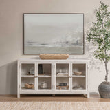 Hera 4 Door Buffet, Creamwood-Furniture - Storage-High Fashion Home