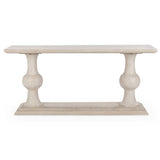 Hera Console Table, Creamwood-Furniture - Accent Tables-High Fashion Home
