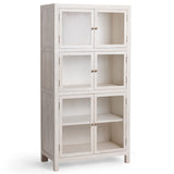 Hera Display Cabinet, Creamwood-Furniture - Storage-High Fashion Home