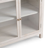 Hera Display Cabinet, Creamwood-Furniture - Storage-High Fashion Home