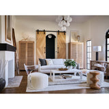 Hermosa Cocktail Table, White Sand-Furniture - Accent Tables-High Fashion Home