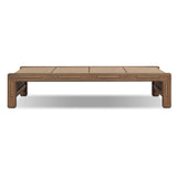 Herrick Outdoor Rectangular Coffee Table, Stained Toasted Brown by Four Hands-Furniture - Accent Tables-High Fashion Home