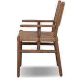 Herrin Outdoor Dining Armchair, Textured Sand by Four Hands
