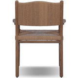 Herrin Outdoor Dining Armchair, Textured Sand by Four Hands