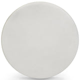 Hessa Outdoor Chiseled Side Table, Antique White