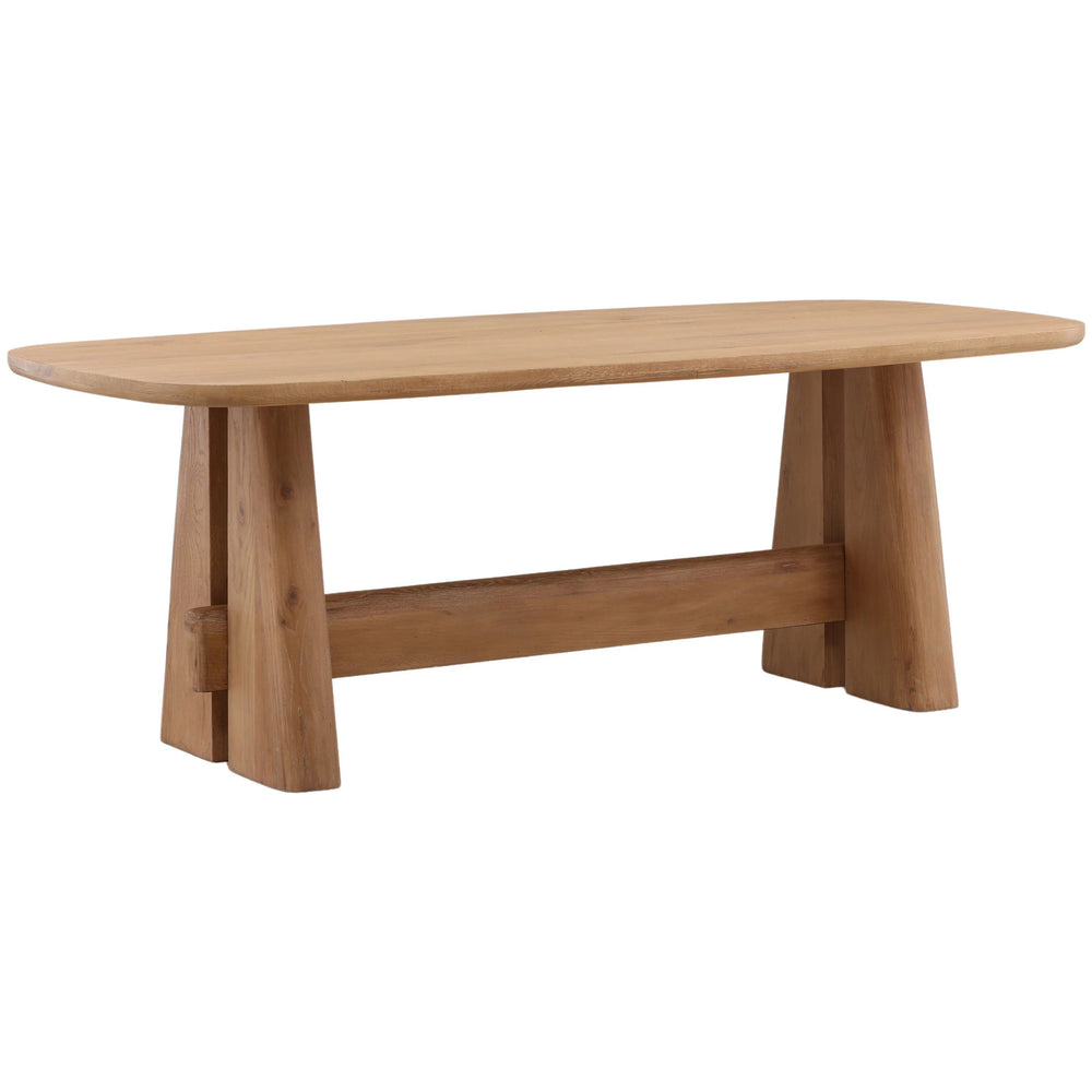 Heston Dining Table, Light Natural