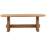 Heston Dining Table, Light Natural