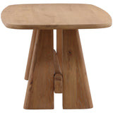 Heston Dining Table, Light Natural