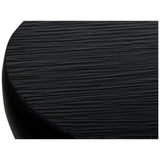 Hewn Small Side Table, Charcoal